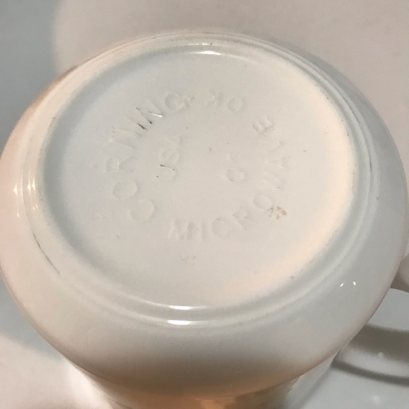 Corelle Blue Hearts Mugs - Picture 3 of 4